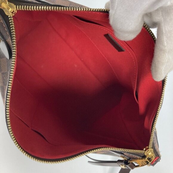 LOUIS VUITTON Damier Duomo Bag Crossbody Shoulder Bag Damier Canvas Brown - Picture 13 of 16